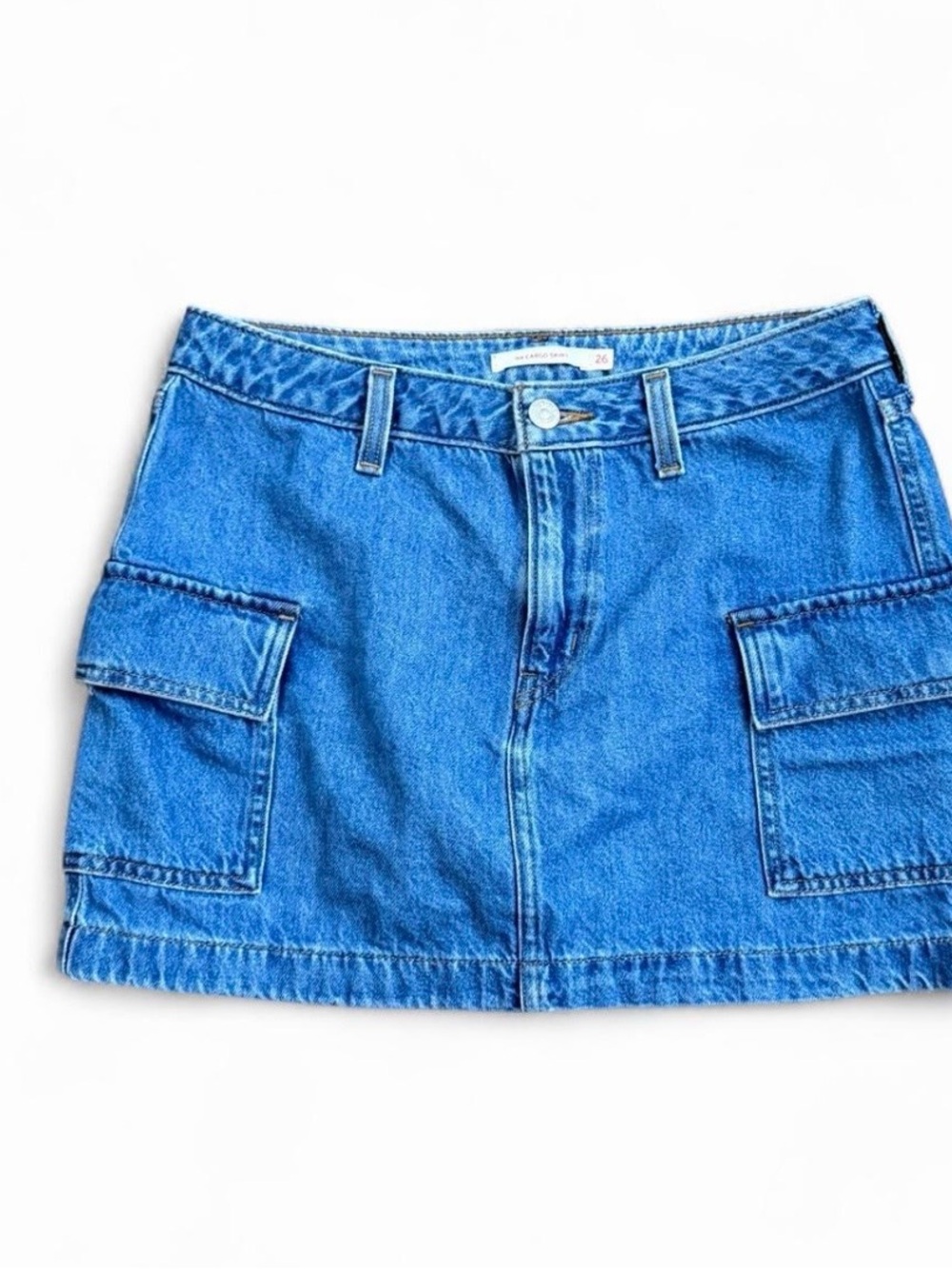 Levi's Women's '94 Cargo blue Mini Skirt